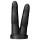 BUTTR Victory - consolador anal doble dedo - silicona negra