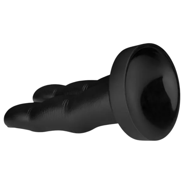 BUTTR Victory - consolador anal doble dedo - silicona negra