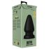 BUTTR Cold Blooded - plug anal grande (negro)