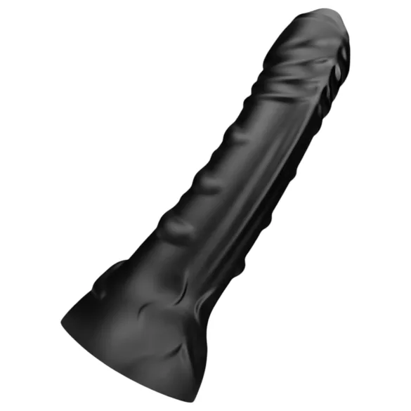 BUTTR Black Hawk - consolador anal realista - silicona negra