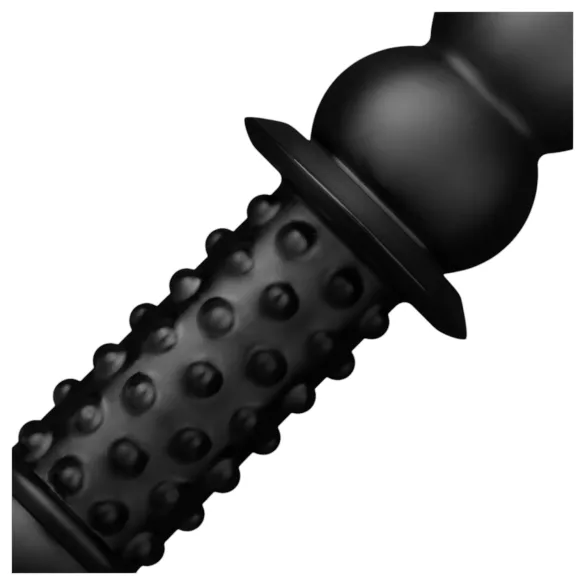 BUTTR Akimbo - consolador anal doble - silicona negra