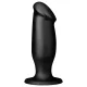 BUTTR AH-1 - consolador anal con ventosa - silicona negra