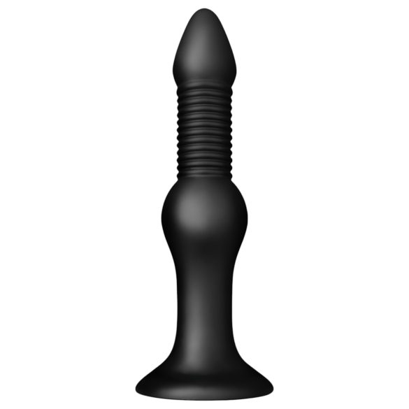 BUTTR - Dildo anal - forma explosiva - silicona negra