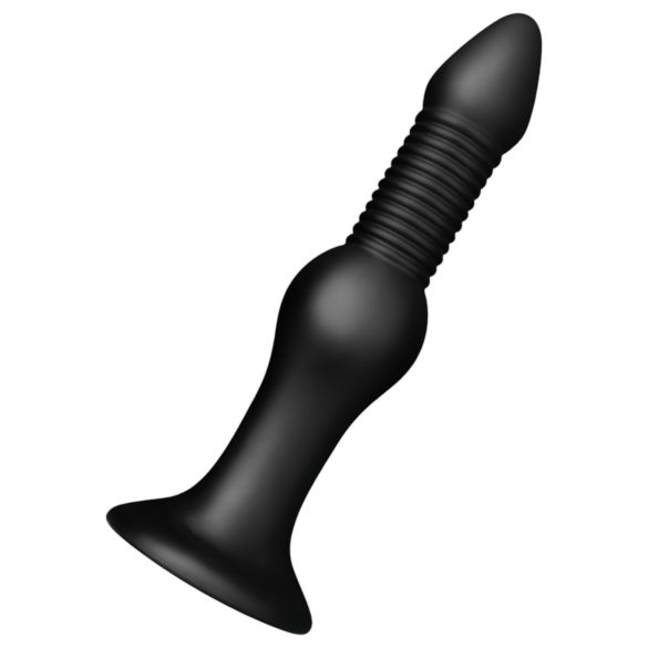 BUTTR - Dildo anal - forma explosiva - silicona negra