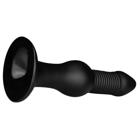 BUTTR - Dildo anal - forma explosiva - silicona negra