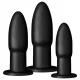 BUTTR - kit de entrenamiento anal - silicona negra