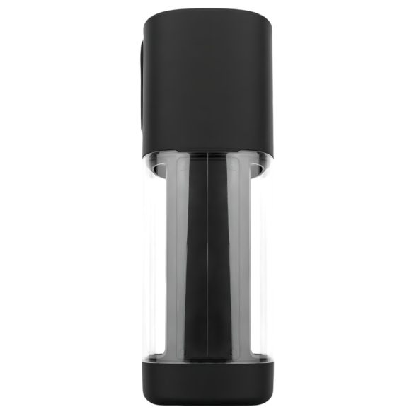 CRUIZR CX11 - masturbador masculino con calor y ajuste - silicona negra