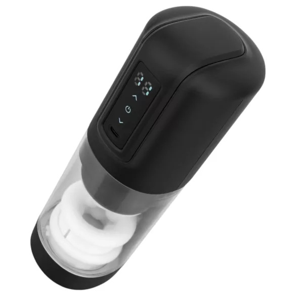 CRUIZR CX10 - masturbador automático rotatorio y vertical - negro