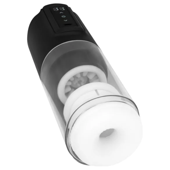 CRUIZR CX10 - masturbador automático rotatorio y vertical - negro