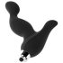 EasyToys - masajeador prostático vibrador - silicona negra