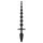 EasyToys - plug anal 2 en 1 - silicona negra