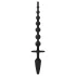 EasyToys - plug anal 2 en 1 - silicona negra