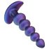 Hueman Galaxy Force - Vibrador anal con control remoto (púrpura)