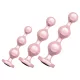 Rosy Gold - juego de dildos anales (oro rosado)