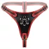 Easytoys - arnés con triple consolador - silicona negra