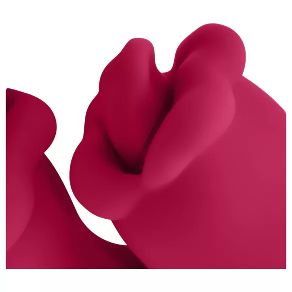 Teazers - vibrador doble lengua - silicona - rosa
