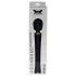 Pixey Aquawand - vibrador masajeador impermeable (negro)