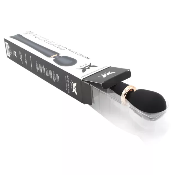 Pixey Aquawand - vibrador masajeador impermeable (negro)