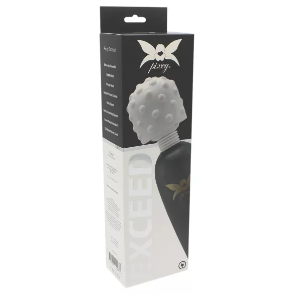 Pixey Exceed - vibrador masajeador con cable (gris)