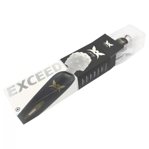 Pixey Exceed - vibrador masajeador con cable (gris)