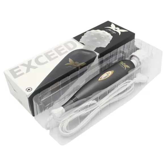 Pixey Exceed - vibrador masajeador con cable (gris)