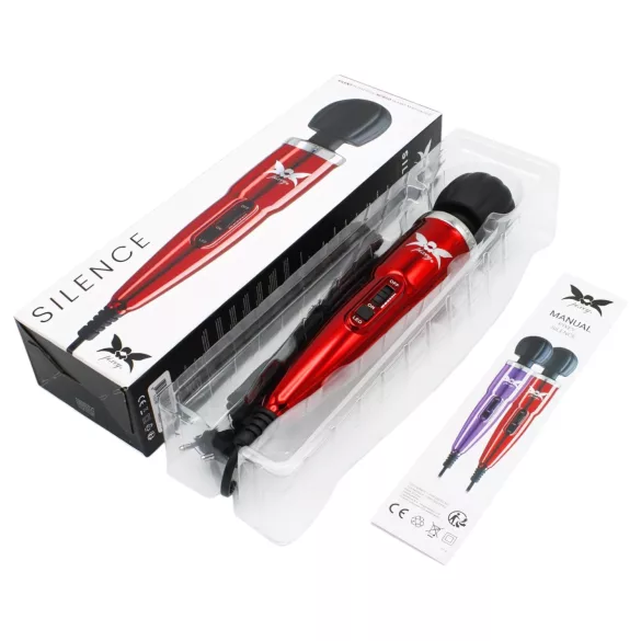 Pixey Silence - vibrador masajeador silencioso (rojo)