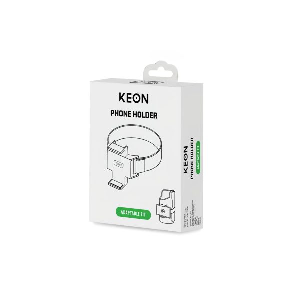 Kiiroo Keon - masturbador masculino con soporte para móvil - negro