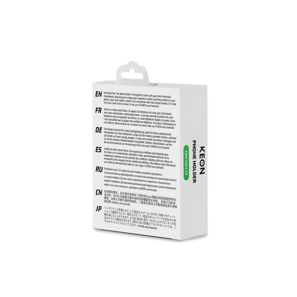 Kiiroo Keon - masturbador masculino con soporte para móvil - negro