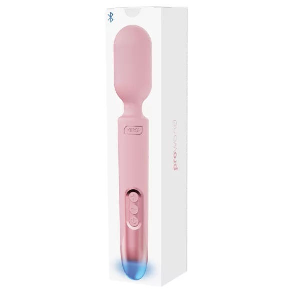 Kiiroo - Varita vibradora masajeador - recargable silicona rosa
