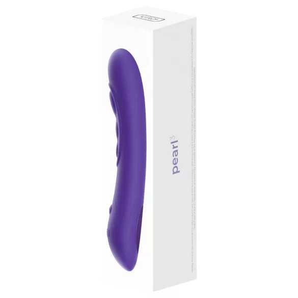 Kiiroo Pearl 3 - vibrador interactivo punto G - silicona lila