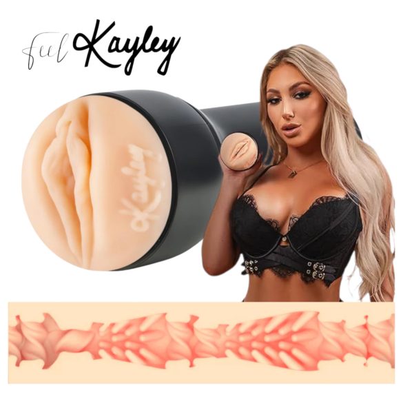 Kiiroo Kayley Gunner - masturbador vaginal - compatible PowerBlow