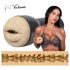 Kiiroo Victoria June - Boca Realista - Compatible con PowerBlow (color natural)