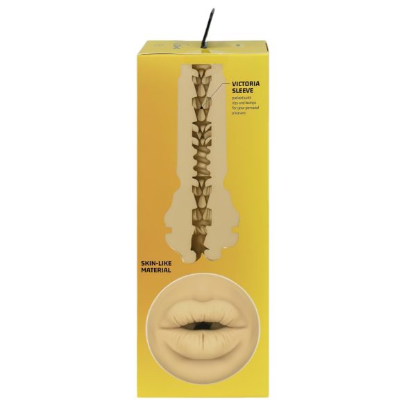 Kiiroo Victoria June - boca masturbadora PowerBlow compatible (natural)