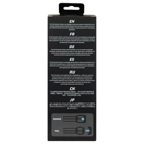 Kiiroo - Masturbador masculino compatible PowerBlow - negro