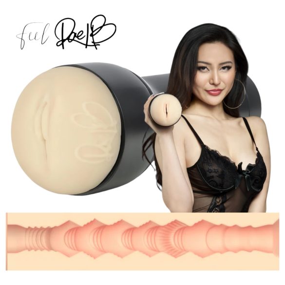 Kiiroo Rae Lil Black - Masturbador Realista Compatible con PowerBlow (Natural)