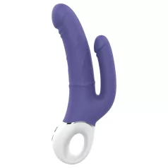 Dreamtoys Essentials - vibrador doble (lila)