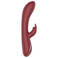   Romance Emily - vibrador con estimulación de punto G y clítoris - silicona roja