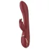 Romance Emily - vibrador con estimulación de punto G y clítoris - silicona roja