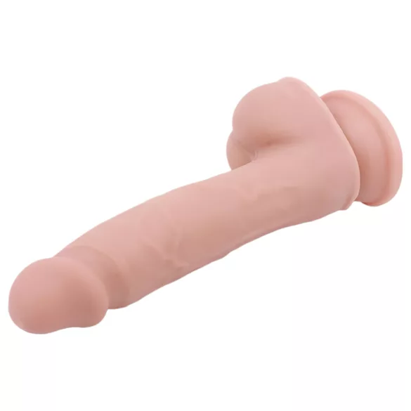 Mr. Dixx 7.6 - consolador con testículos y ventosa - color piel 19,5 cm