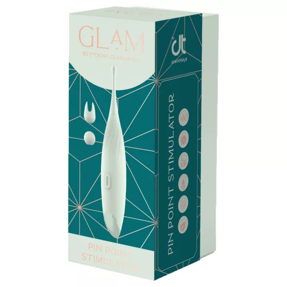 Glam - vibrador puntual para el clítoris (verde)