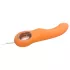 Glam - vibrador flexible acanalado (color melocotón)
