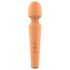 Glam - masajeador vibrador recargable (naranja)
