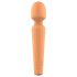 Glam - masajeador vibrador recargable (naranja)