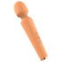 Glam - masajeador vibrador recargable (naranja)