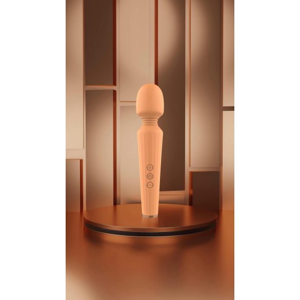 Glam - vibrador masajeador recargable (naranja)