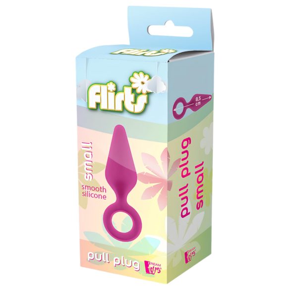 Flirts - plug anal pequeño - silicona rosa