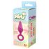 Flirts - plug anal pequeño - silicona rosa
