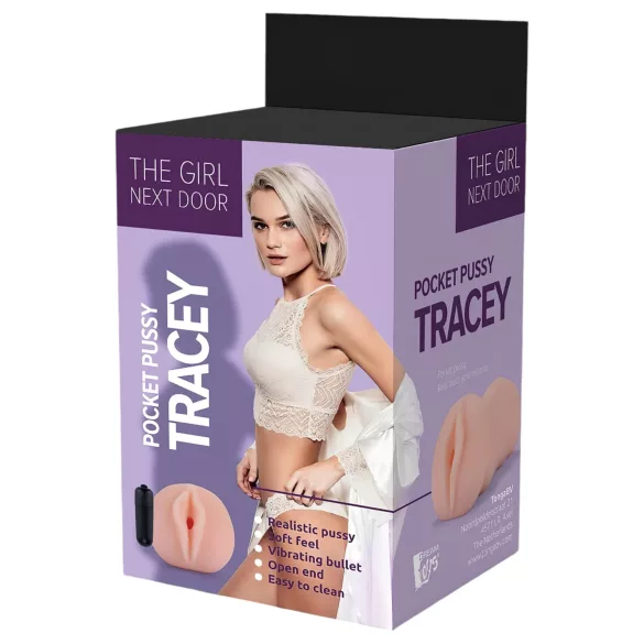 The Girl Next Door Tracey - masturbador masculino vibrador