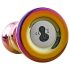 Glamour Glass - vibrador anal de cristal con control remoto - ondulado (colorido)