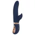 Dream Toys Atropos - vibrador recargable con calor - silicona azul